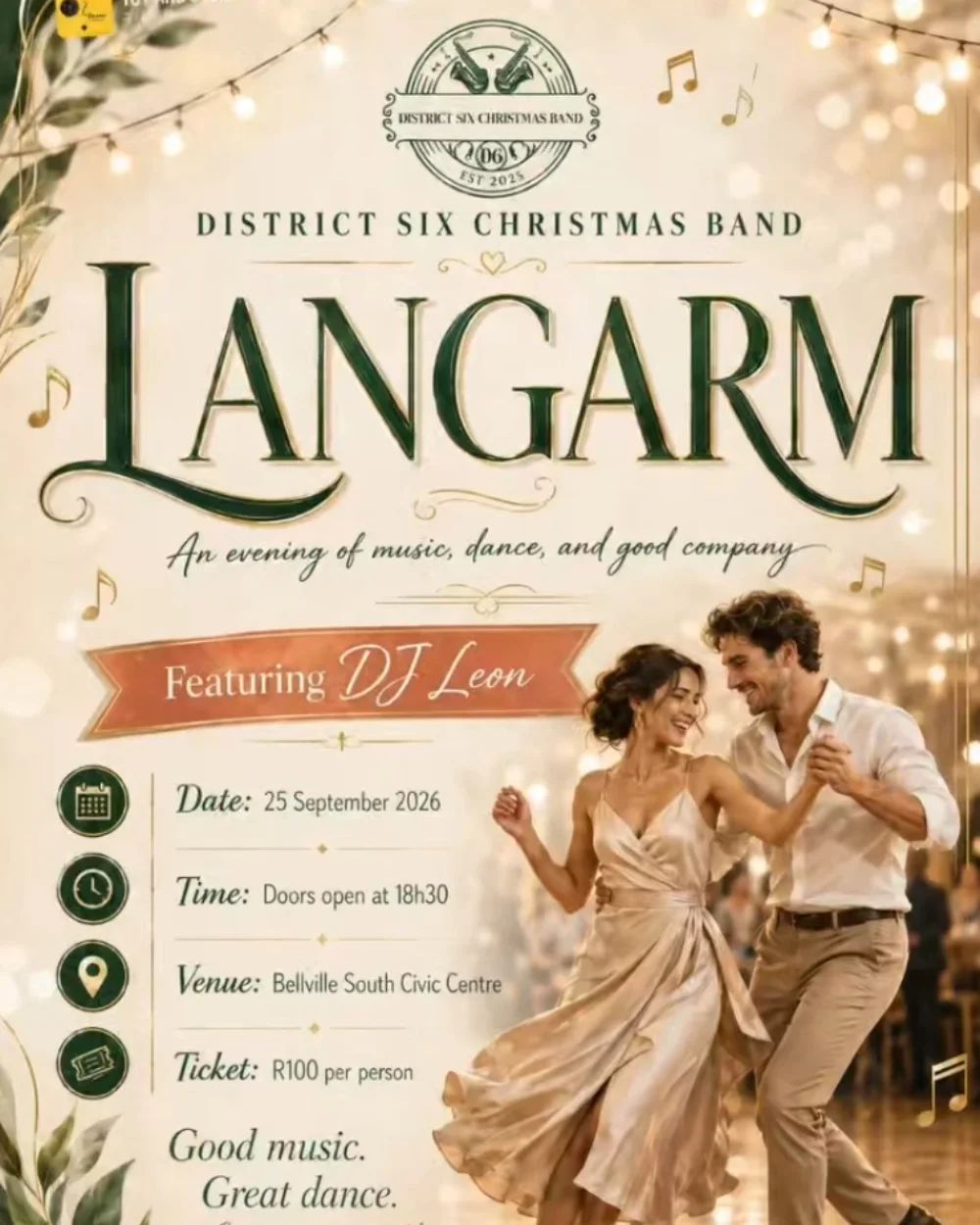 Langarm District 6 Christmas Band