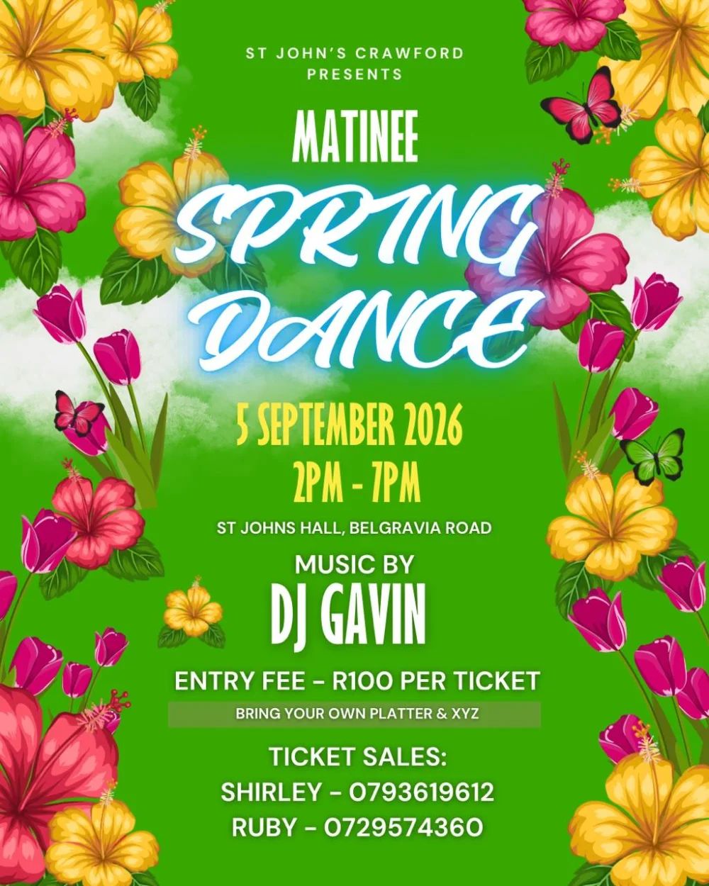 Matinee Spring Dance