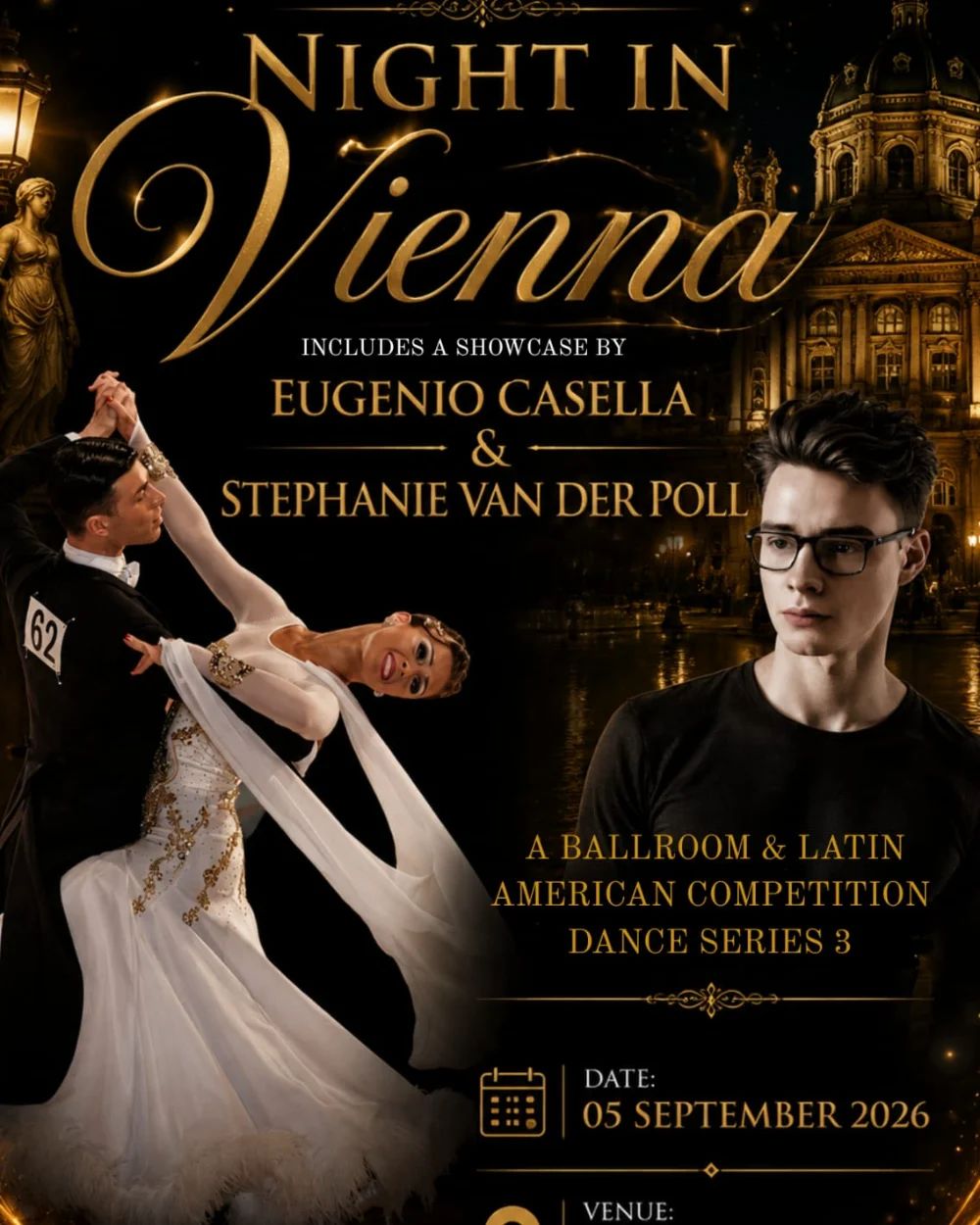 Eugenio Casella & Stephanie van der Poll Showcase at Night in Vienna