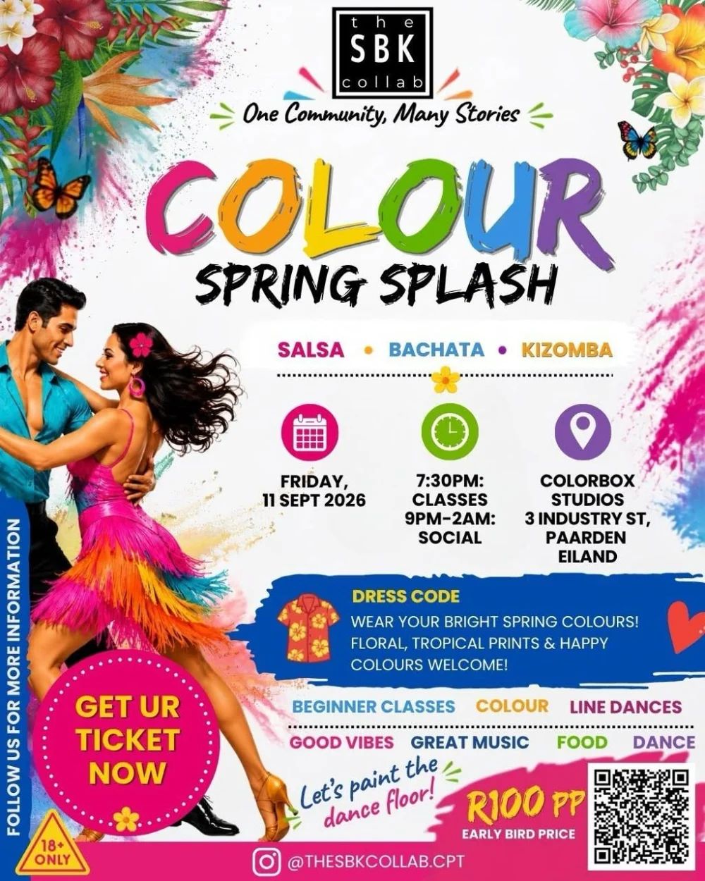 The SBK Collab: Colour Spring Splash